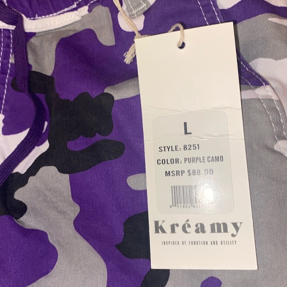 Kreamy purple camo jogger pants - Picture 7 of 8